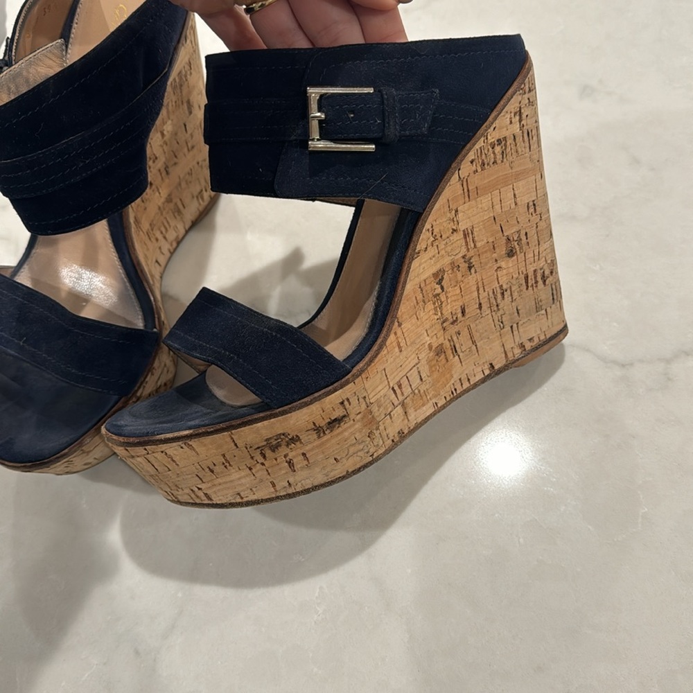 Gianvito Rossi wedge size 39.5 - Picture 3 of 7